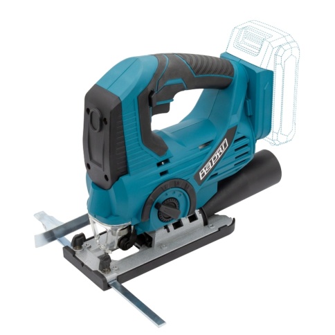 Лобзик аккумуляторный ВАРЯГ ЛА-21/703 (21В, 0-2400 ход/мин, быстр.заж.пил,) картон, без АКБ, без ЗУ (1/6) фото 1