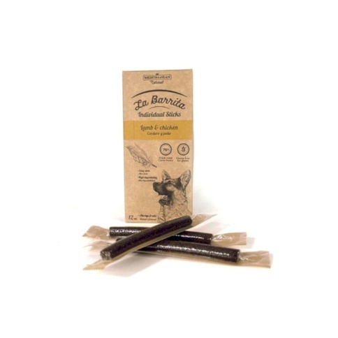 La Barrita лакомство для собак, палочки с ягненком и курицей - 150 г фото 1