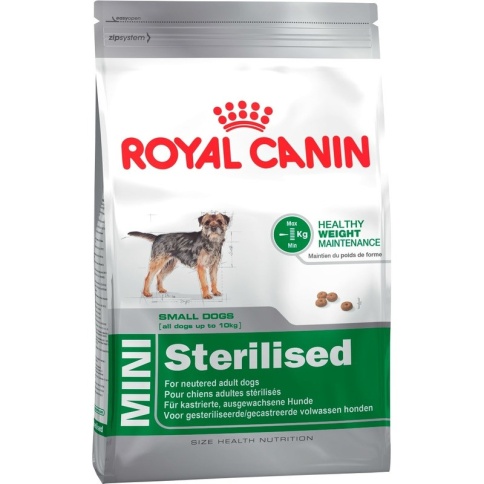 Сухой корм Royal Canin Mini Sterilised для взрослых стерилизованных собак мелких пород 4 кг фото 1