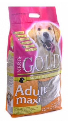 Корм Nero gold adult maxi для взрослых собак крупных пород - 18 кг фото 1