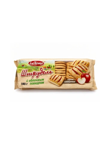 Изделия хлебобулочные Штрудель с повидлом 180г фото 1