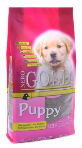 Корм для щенков Nero gold puppy 30/19 с курицей и рисом - 18 кг фото 1