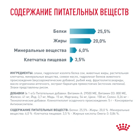 Сухой Корм Royal Canin  HYPOALLERGENIC ДИЕТА ДЛЯ КОШЕК ПРИ ПИЩЕВОЙ АЛЛЕРГИИ ИЛИ НЕПЕРЕНОСИМОСТИ, 2 кг фото 6