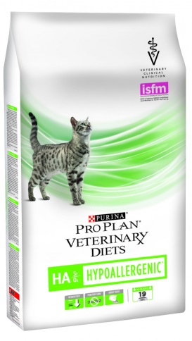 Pro Plan Veterinary Diets HA ST/OX HYPOALLERGENIC для котят и взрослых кошек при аллергических реакциях - 1.3 кг фото 1