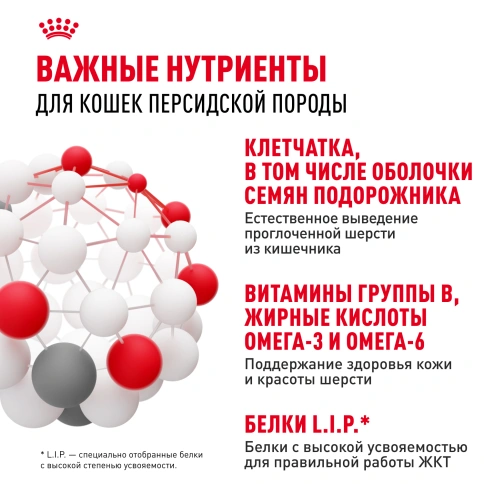 Сухой корм Royal Canin Persian для кошек персидской породы, 400 г фото 5