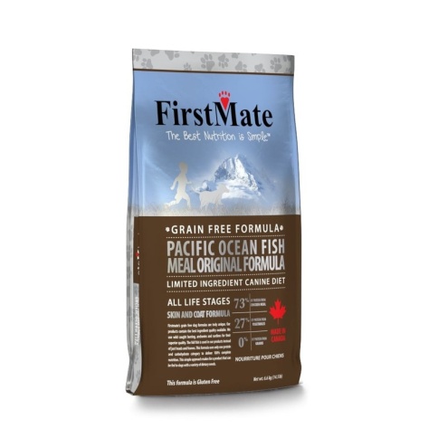 FirstMate Pacific Ocean Fish Meal Original сухой беззерновой корм для взрослых собак всех пород с рыбой - 6,6 кг фото 1