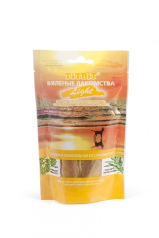Titbit вяленые лакомства соломка жевательная из сухожилий Light 60 г фото 1