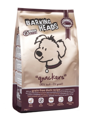 Barking Heads Quackers Grain Free 12 кг фото 1