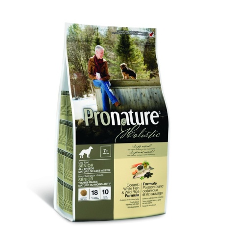 Pronature Holistic сухой корм для собак океаническая белая рыба и дикий рис 2,72 кг фото 2