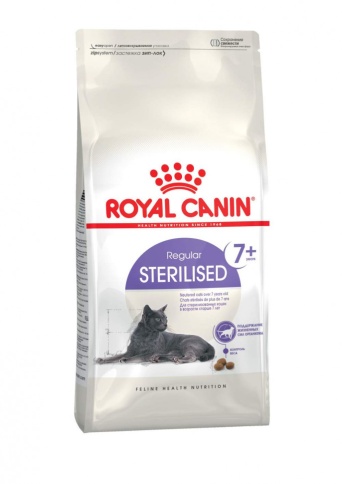 Royal Canin Sterilised 7+ сухой корм для стерилизованных кошек старше 7 лет - 400 гр фото 1