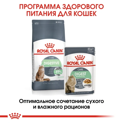 Сухой корм Royal Canin Digestive Care для взрослых кошек при расстройствах пищеварительной системы, 4 кг фото 6