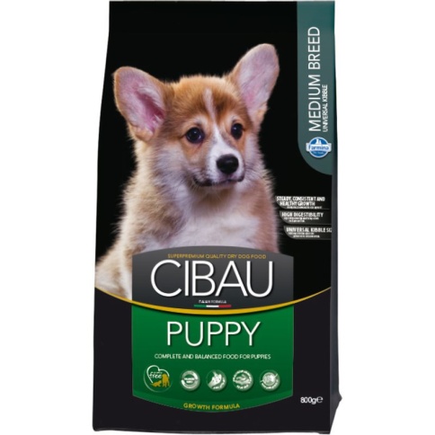 Farmina Cibau Puppy Medium сухой корм для щенков средних пород с курицей - 800 гр фото 1