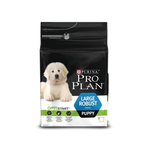 Purina PRO PLAN Puppy Large Robust Chicken Rice для щенков крупных пород с мощным телосложением с курицей и рисом - 3 кг фото 2