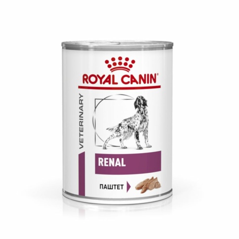 Royal Canin Renal Canine консервы для взрослых собак для поддержания функции почек - 410 г фото 1
