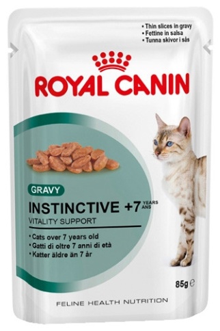 Royal Canin Instinctive +7 паучи для кошек старше 7 лет в соусе - 85 г фото 1