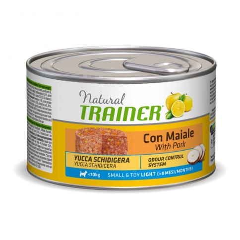 Консервы Trainer Natural Small and Toy Light для взрослых собак мелких и миниатюрных пород с избыточным весом 150 г фото 1