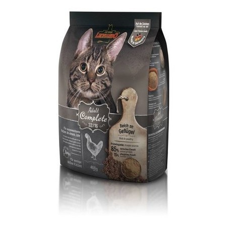 Leonardo Adult Сomplete 32/16 для взрослых кошек с птицей - 400 г фото 1