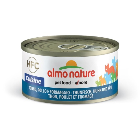 Almo Nature Legend Adult Cat Tuna, Chicken&Cheese консервы с тунцом, курицей и сыром в бульоне для взрослых кошек - 70 г фото 2
