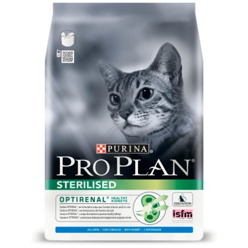 Purina Pro Plan Sterilised для профилактики МКБ, с кроликом 400 г фото 1