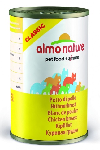 Almo Nature Classic Adult Cat Chicken Breast - 140 г фото 1