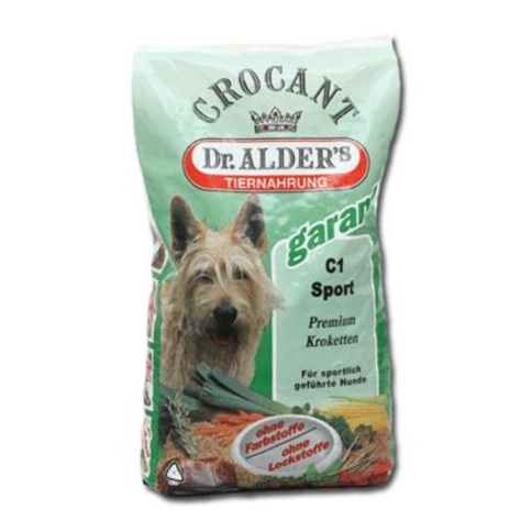 Dr. Alder's C1 Sport Crocant Premium для активных собак и собак вольерного содержания, охотничьих, спортивных, служебных с говядиной и рисом 18 кг фото 2