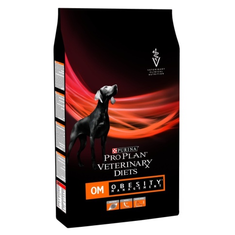 Сухой корм Pro Plan Veterinary OM Obesity Management для взрослых собак при ожирении - 3 кг фото 1