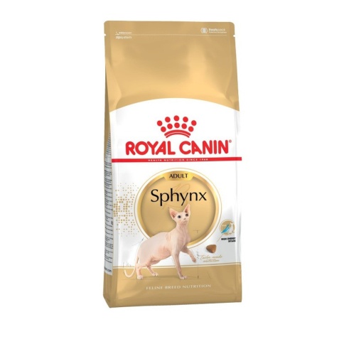Royal Canin Sphynx сухой корм для взрослых кошек породы сфинкс - 2 кг фото 2