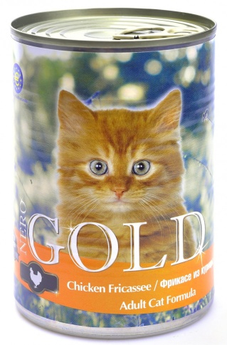 Nero Gold Adult Cat Formula Chicken Fricassee 810 г фото 1