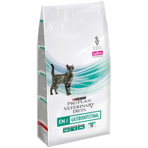 Pro Plan Veterinary Diets EN ST/OX GASTROINTESTINAL для котят и взрослых кошек при расстройствах пищеварения - 1.5 кг фото 1