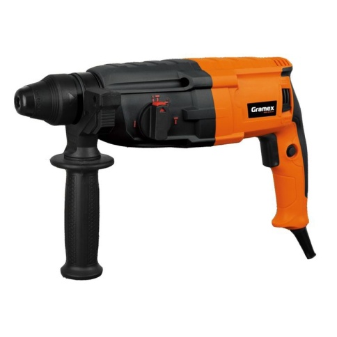 Перфоратор электрический Gramex HRH-800 (800Вт,0-1300об/мин,0-5800уд/мин,3,2Дж,3 реж,SDS+) Картон (1/5) фото 1