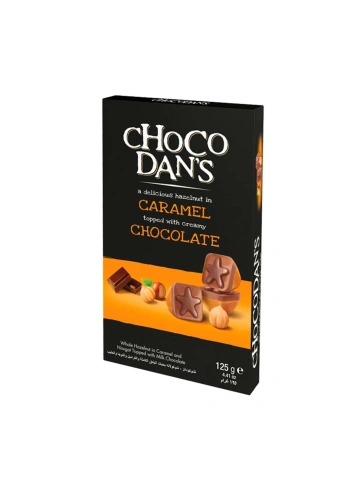 Конфеты с фундуком, карамелью и нугой CHOCODAN`S 125г фото 2