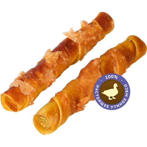 Деревенские лакомства Утиные твистеры 2 шт 90 г фото 2