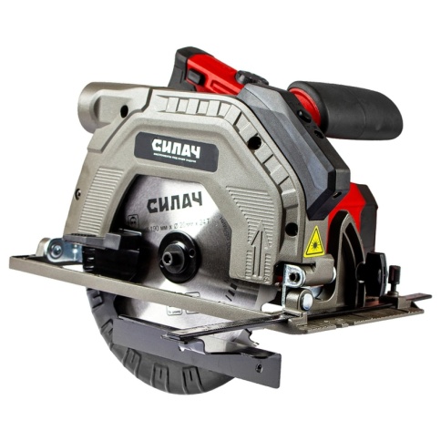Пила дисковая СИЛАЧ ДП-190.1650П (1650Вт, 190/20мм, 2200-4700об/мин, угол 45) (1/4) фото 1