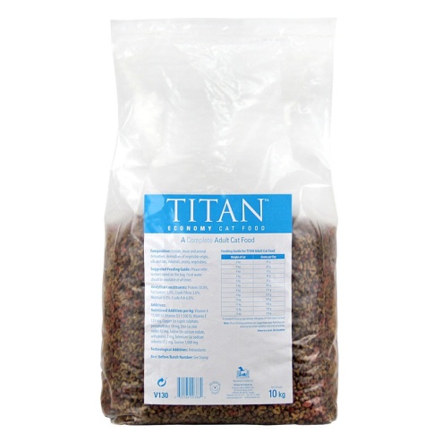 TITAN Economy Adult Cat Food корм для взрослых кошек - 10 кг фото 2