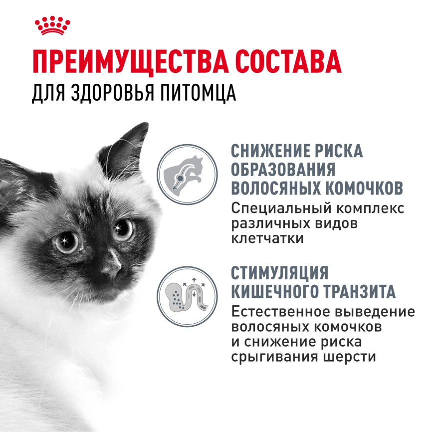 Сухой корм Royal Canin Hairball Care для кошек, 400 г фото 3
