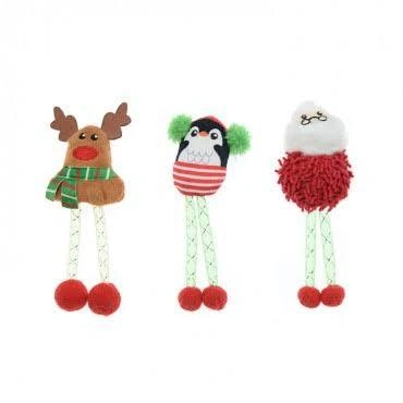 Игрушка Nobby «Новогодние фигурки» для кошек, дисплей, 21 шт. фото 1