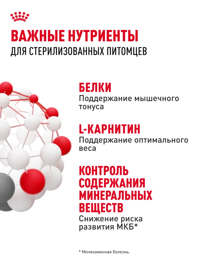 Сухой корм Royal Canin Sterilised для кастрированных котов и стерилизованных кошек, 4 кг фото 26