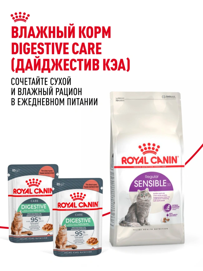 Сухой корм Royal Canin Sensible для кошек, 1.2 кг фото 10
