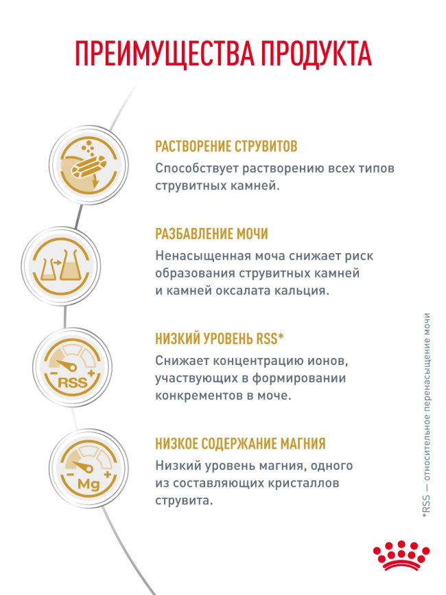Сухой корм Royal Canin Urinary S/O для кошек при мочекаменной болезни, 350 г фото 21