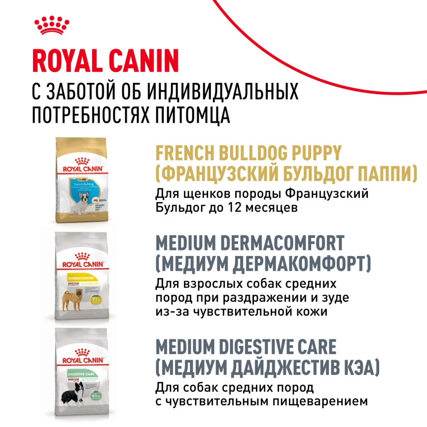 Сухой корм Royal Canin French Bulldog Adult для собак, 3 кг фото 10