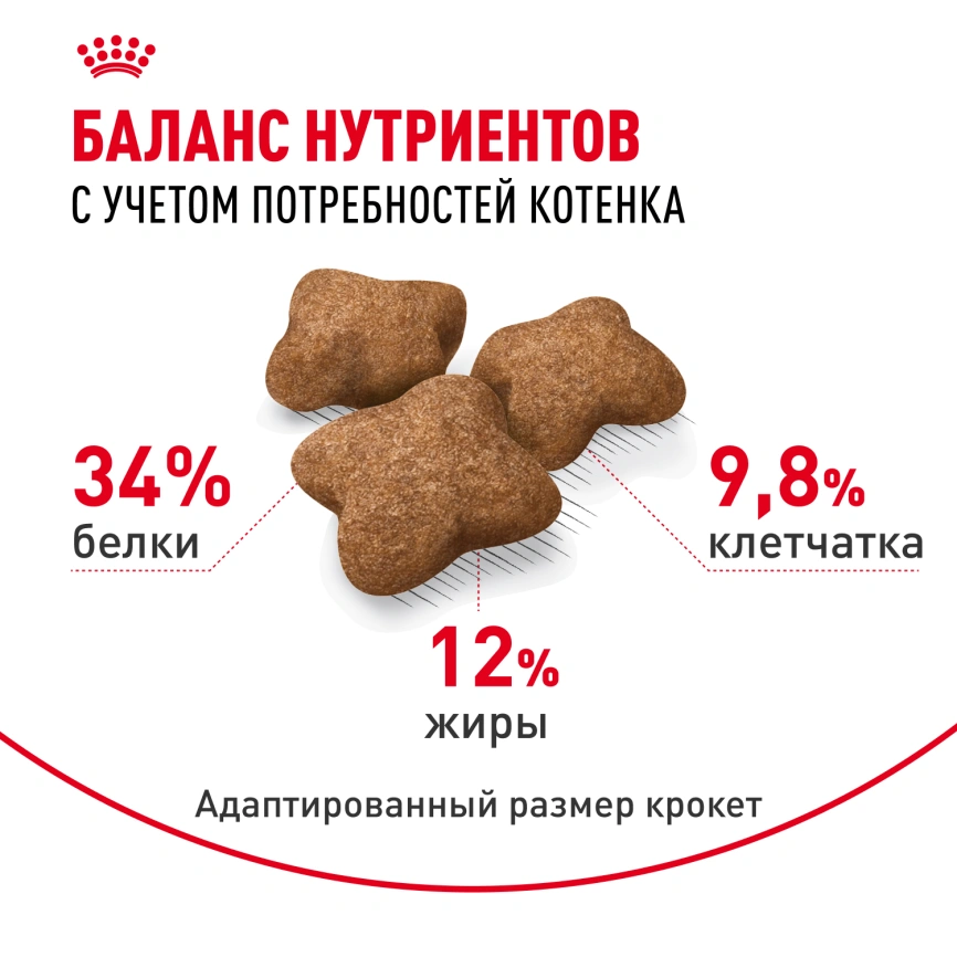 Сухой корм Royal Canin Kitten Sterilised для котят, 3.5 кг фото 4