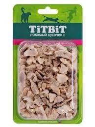 Лакомство Titbit для кошек — говяжье лёгкое, 12 г фото 1