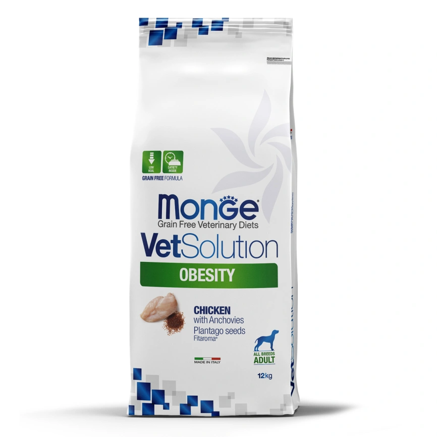 Диетический корм Monge VetSolution Dog Obesity для собак, при избыточном весе, 12 кг фото 5