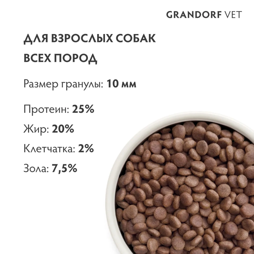 Сухой корм ALPHAPET Veterinary Diet Gastrointestinal Adult Dog, 7 кг фото 7