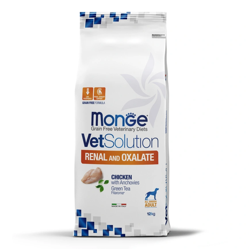 Диетический корм Monge VetSolution Dog Renal and Oxalate для собак, 12 кг фото 5
