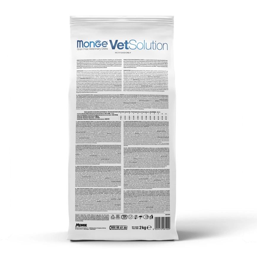 Диетический корм Monge VetSolution Dog Obesity для собак, при избыточном весе, 2 кг фото 6