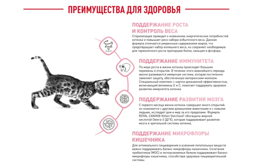 Сухой корм Royal Canin Kitten Sterilised для котят, 2 кг фото 14