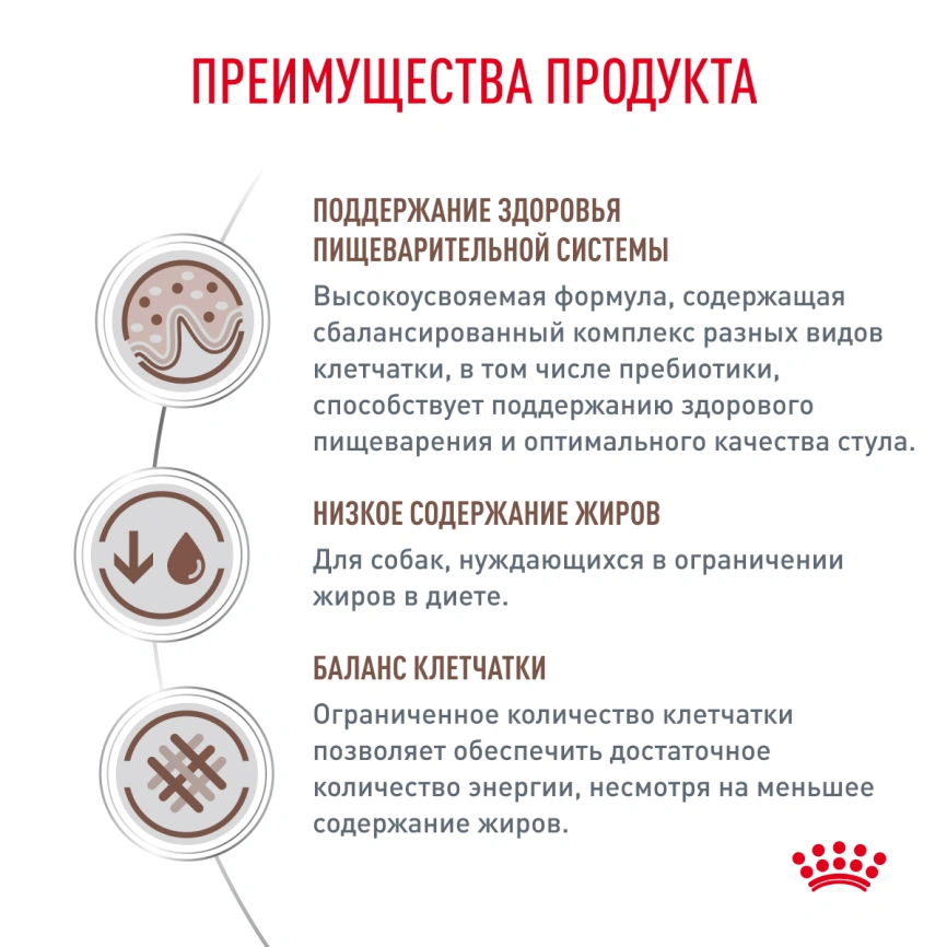 Сухой корм Royal Canin Gastrointestinal Low Fat для собак, 12 кг фото 2