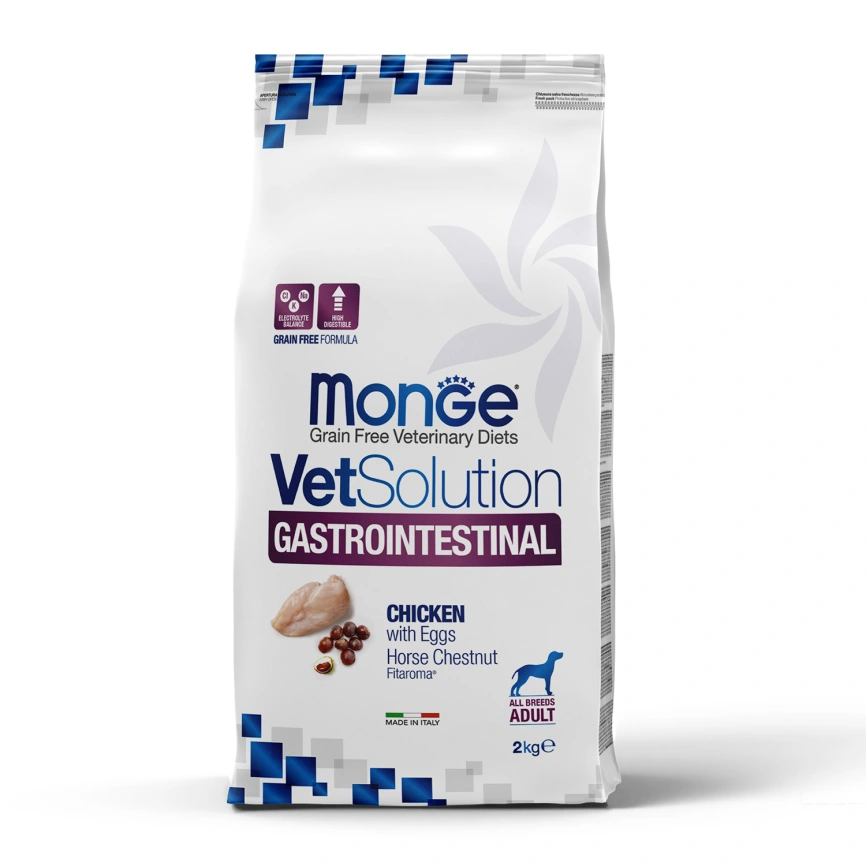 Диетический корм Monge VetSolution Dog Gastrointestinal для собак, при заболеваниях ЖКТ, 2 кг фото 5