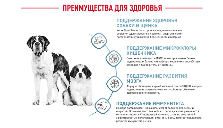 Сухой корм Royal Canin Giant Starter Mother & Babydog для щенков и собак, 4 кг фото 14